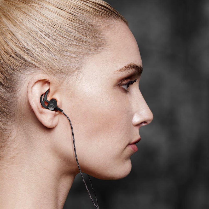 V-MODA Forza Metallo In-Ear Headphones with 3-Button Remote & Microphone - Apple Devices, Gunmetal Black