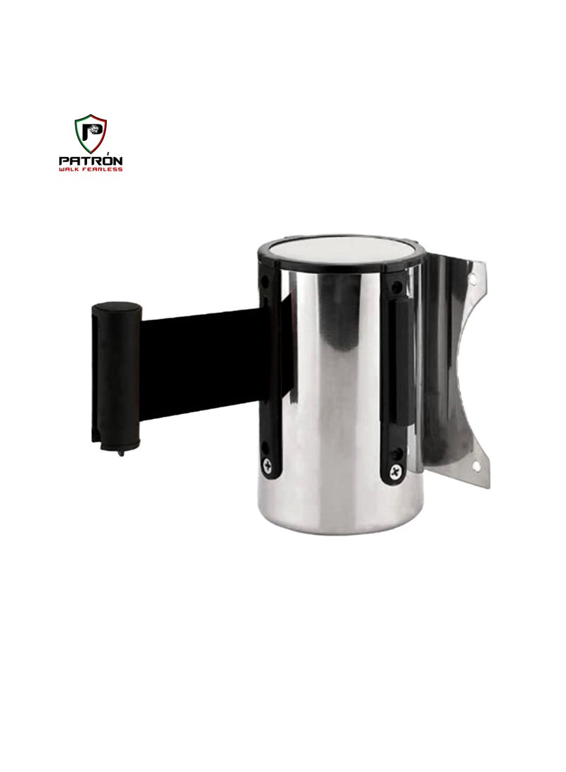 Patron WALL MOUNTED RETRACTABLE BELT - 5m 