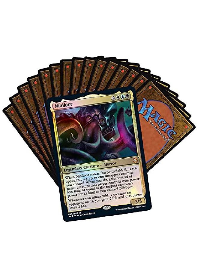 Magic the Gathering Magic The Gathering Adventures In The Forgotten Realms Commander Deck Dungeons Of Death (Whiteblueblack)  - Image 4