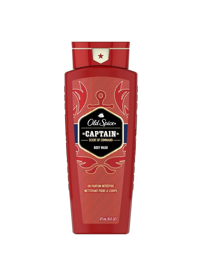 Old Spice Red Collection Body Wash for Men, Captain, 16 oz - Image 1