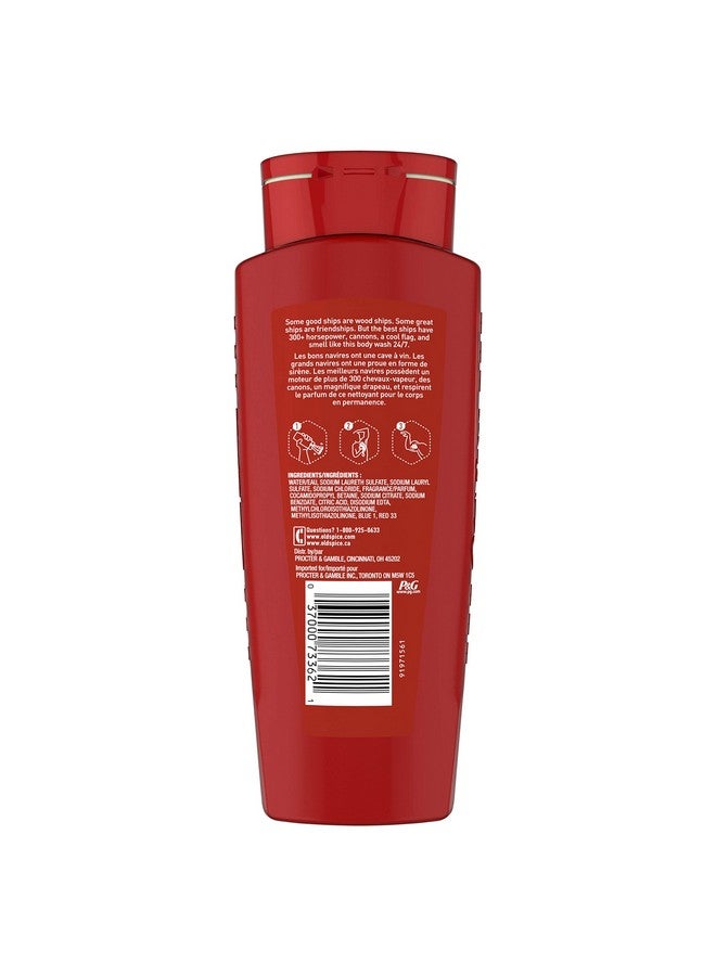 Old Spice Red Collection Body Wash for Men, Captain, 16 oz - Image 2