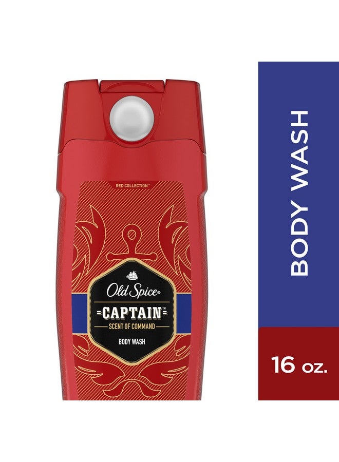 Old Spice Red Collection Body Wash for Men, Captain, 16 oz - Image 5