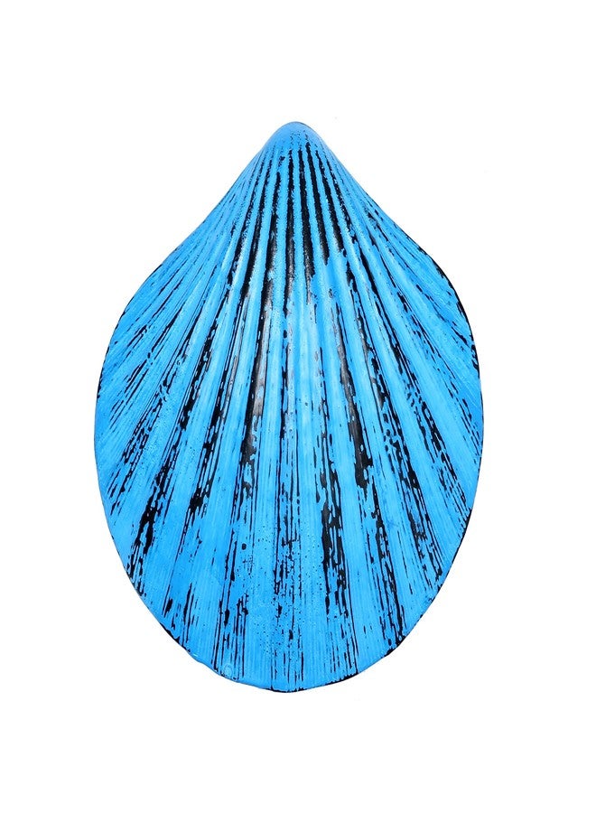Two Moustaches Shell Design Door Knocker - Rustic Blue - Image 4