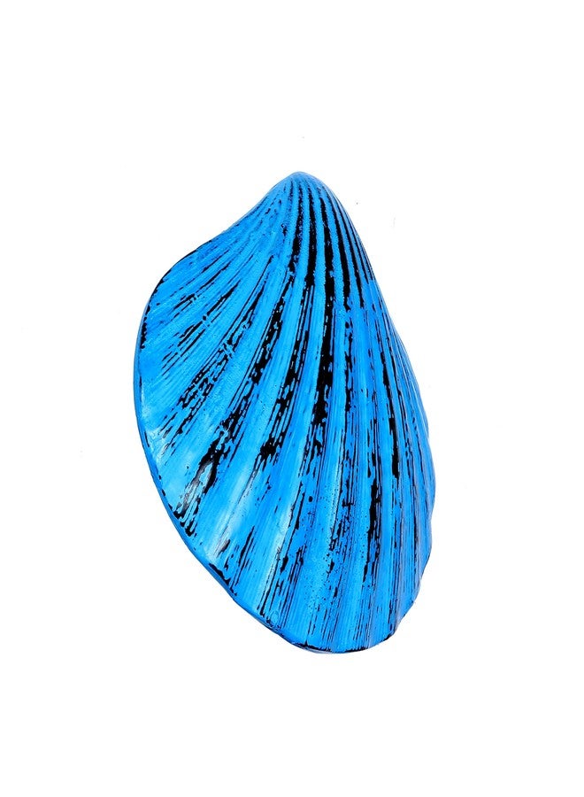 Two Moustaches Shell Design Door Knocker - Rustic Blue - Image 2