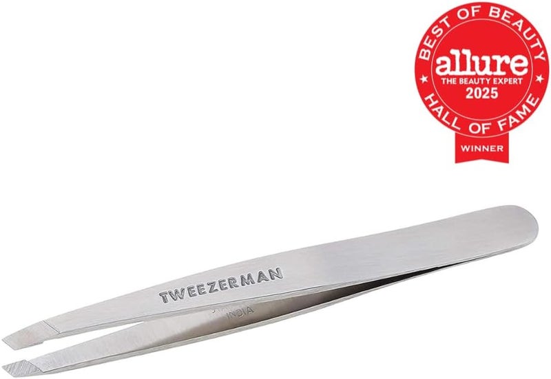 Tweezerman Slanted Tweezer Stainless Steel - Image 2