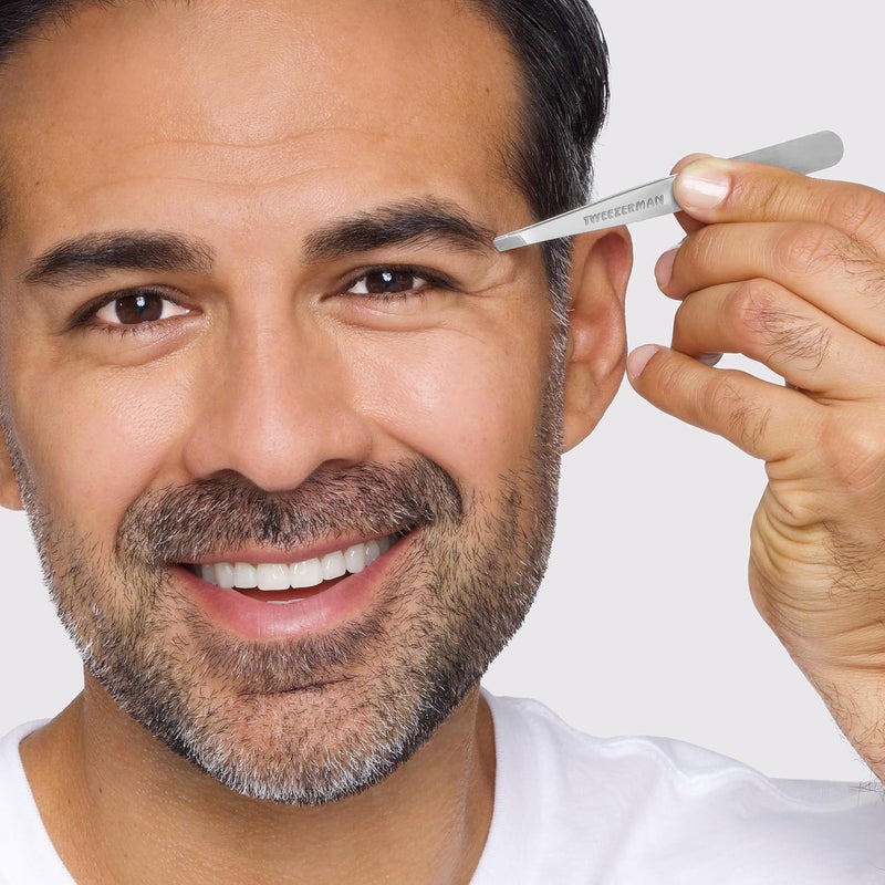 Tweezerman Slanted Tweezer Stainless Steel - Image 4