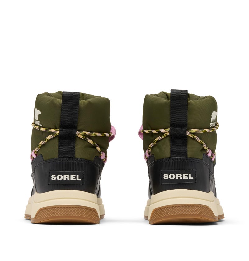 Sorel Women's Whitney III Slip-On Waterproof Winter Boot, Utility Green/Black, 9 - Image 4