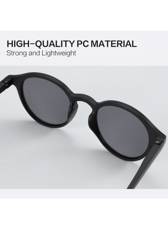 ZENOTTIC Polarized Round Sunglasses, Stylish Sunglasses For Men And Women Retro Classic, Multi-Style Selection - Image 5