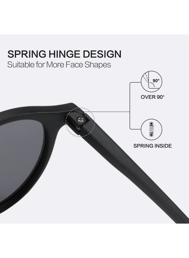 ZENOTTIC Polarized Round Sunglasses, Stylish Sunglasses For Men And Women Retro Classic, Multi-Style Selection - Image 4