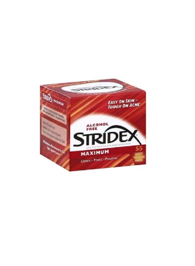 Stridex 55-Piece Medicated Soft Touch Pad - Image 1