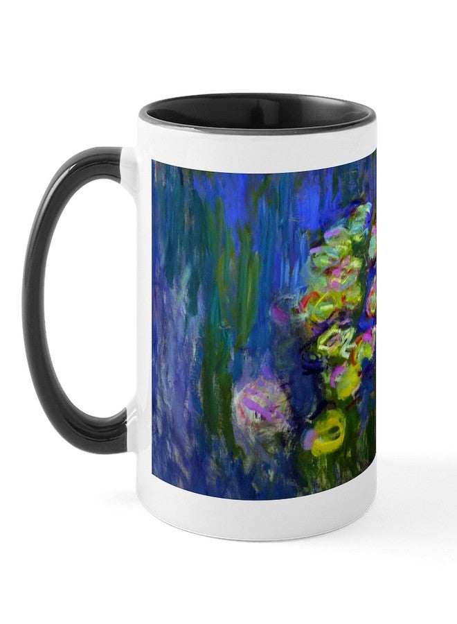 cafe press CafePress Monet Water Lilies 1916 Mug 11 oz (325 ml) Ceramic Coffee Mug - Image 2