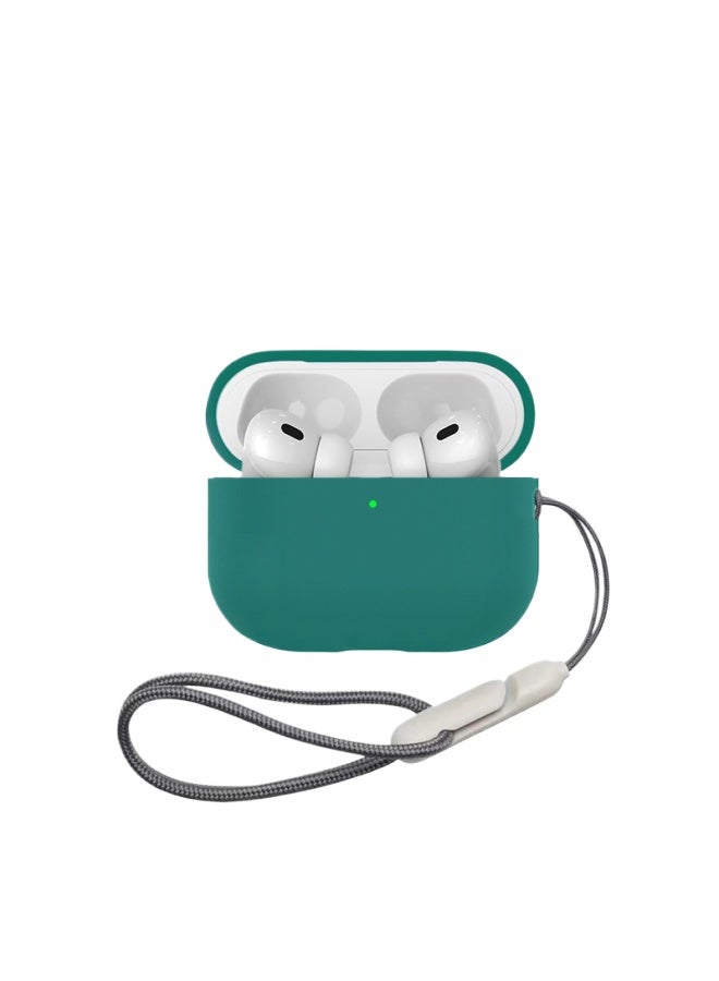حافظة متوافقة مع AirPods Pro 2 غلاف حماية سيليكون Apple AirPods Pro 2 - Image 1