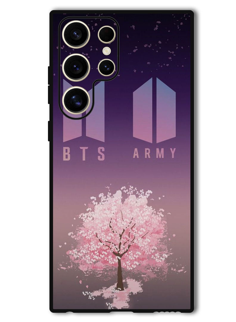 Theodor Protective Case Anti Scratch Shock Proof Bumper Cover For Samsung Galaxy S24 Ultra BTS army - Image 1