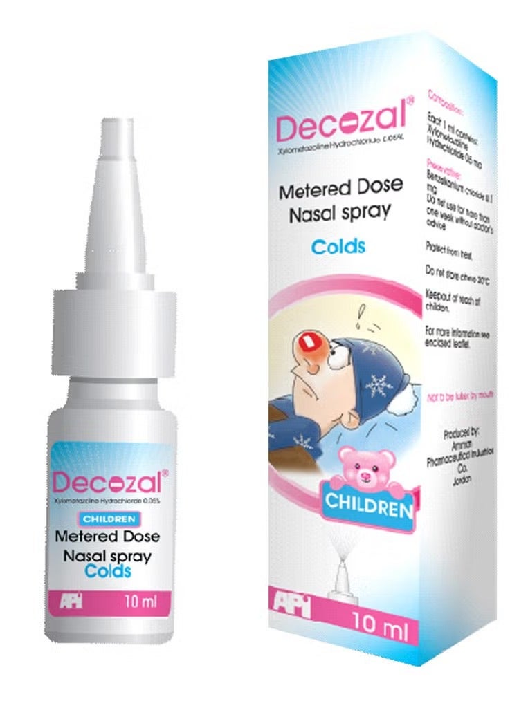 DECOZAL 0.05% Nasal Drops (Children) – 10ml