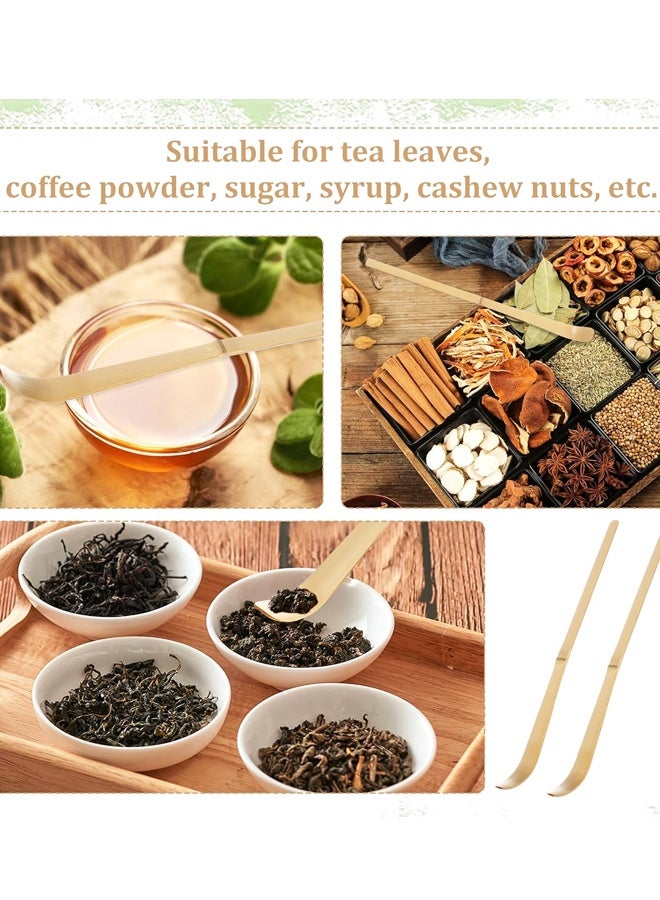 5 Pcs Bamboo Matcha Scoop, 18cm Measuring Utensil for Matcha Powder, Coffee Green Tea - Image 5