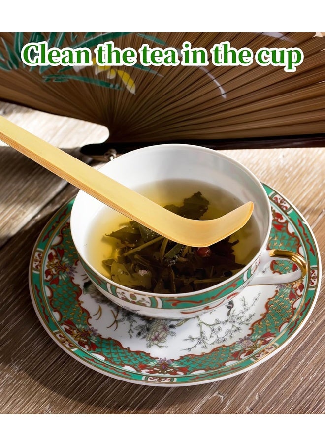 5 Pcs Bamboo Matcha Scoop, 18cm Measuring Utensil for Matcha Powder, Coffee Green Tea - Image 4