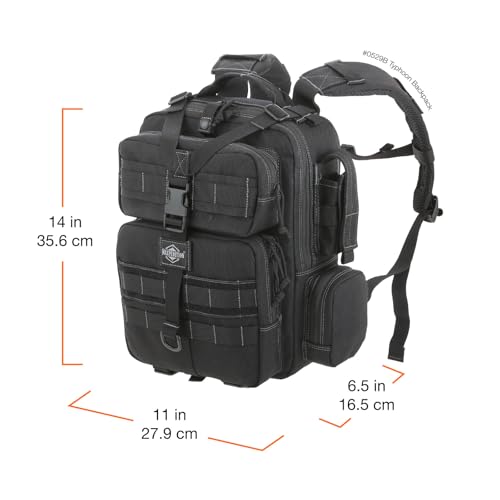 Maxpedition Typhoon Backpack (Black) - Image 2