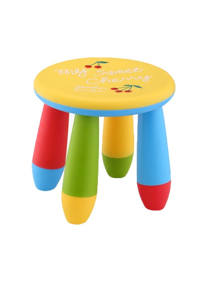 XIANGYU Portable Preschool Baby Furniture Round Children Plastic Stool - Image 1