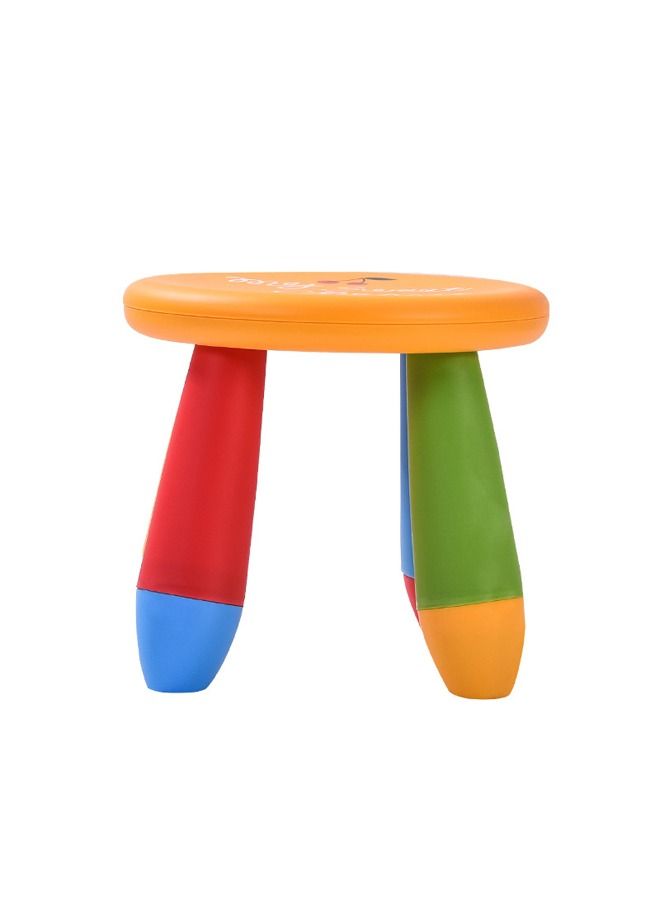 XIANGYU Portable Preschool Baby Furniture Round Children Plastic Stool - Image 2