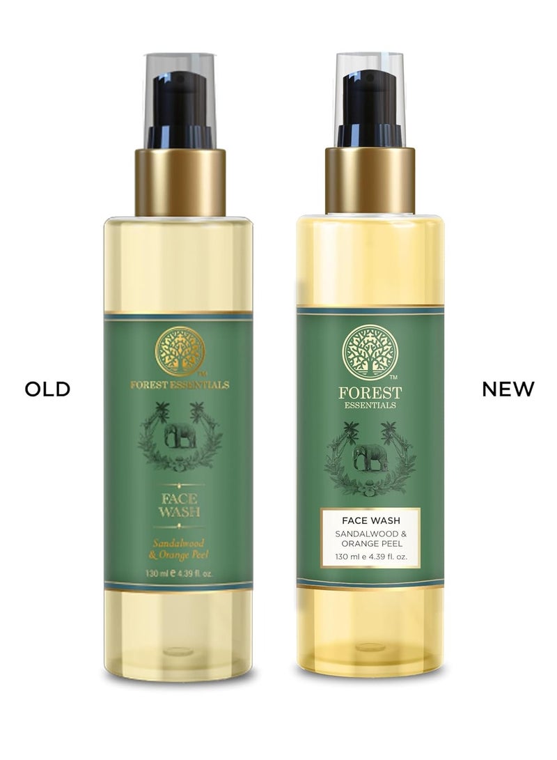 Forest Essentials Hydrating Facial Cleanser With Sandalwood and Orange Peel (130 ml) - Image 3