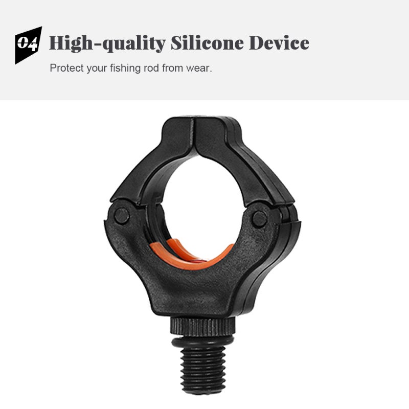 COONOR Fishing Rod Rest Holder Head Fishing Grip Bracket Head Fishing Connect Tool Tackle Accessories - Image 2