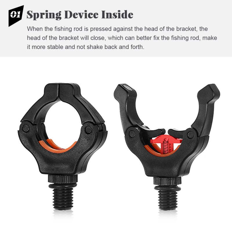 COONOR Fishing Rod Rest Holder Head Fishing Grip Bracket Head Fishing Connect Tool Tackle Accessories - Image 5