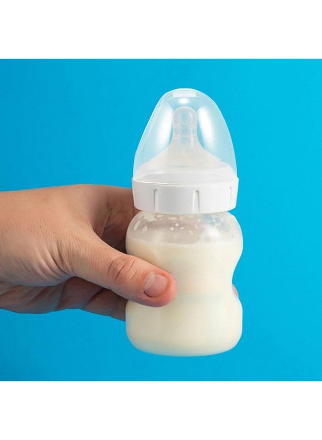 FUNOMOCYA 8 Pcs Wide Mouth Caps Replacement Baby Cap Lid Milk Top Sealing Cover For Babies Toddler Drinking Botttles 2.44 * 2.16 Inch - Image 4