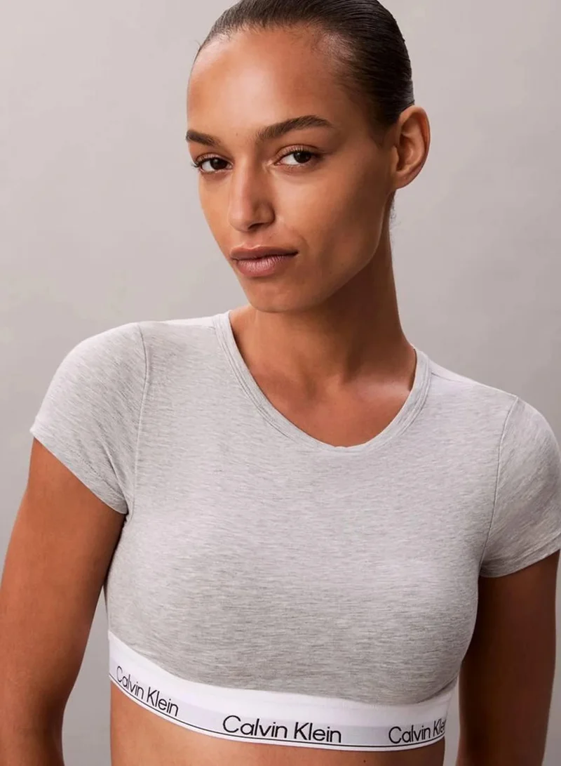 T-Shirt Bralette - Icon Cotton Modal