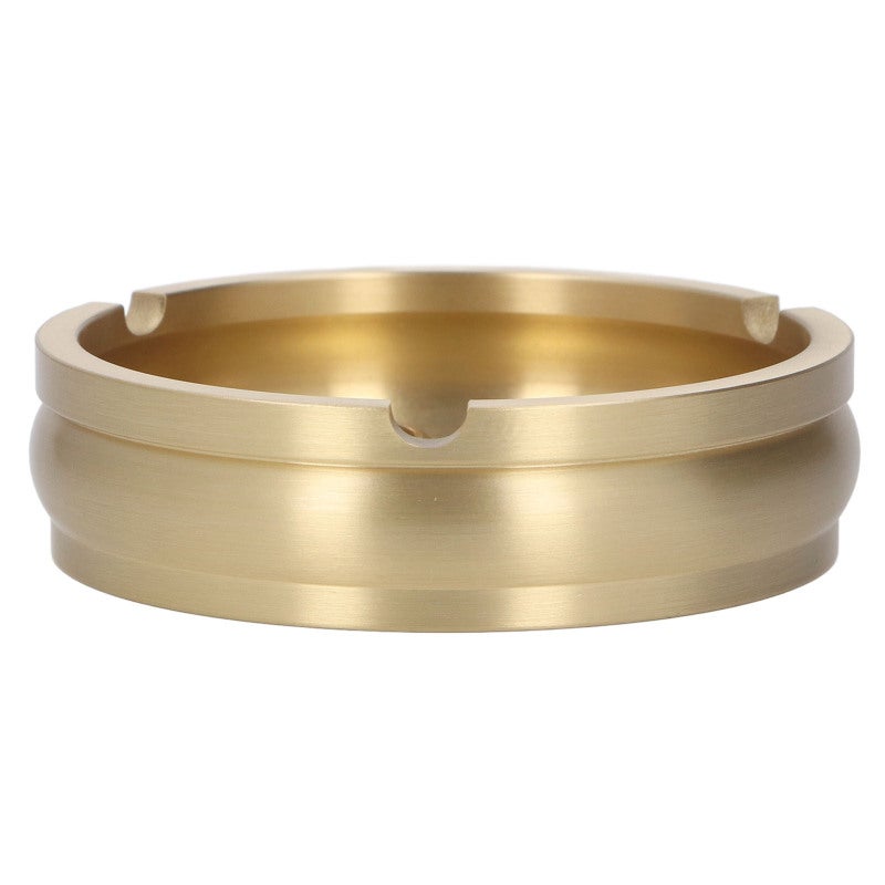 Brass Ashtray: Handcrafted Fine Workmanship - Modern Stylish Design Decorative Ashtray for Home Desktop, Coffee Table and Outdoor Use - Image 4