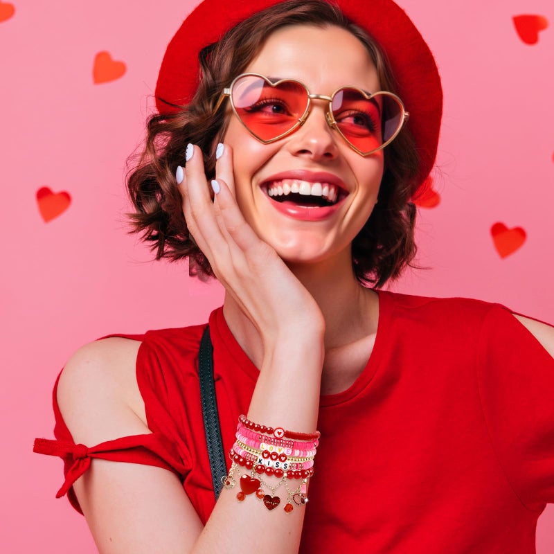 JAPDNK Valentines Day Gifts 2026 for Women, Bracelets for Women, Galentines Day Gifts for Lover Her - Image 2