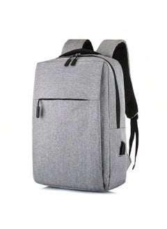 Lightweight Laptop Backpack for Men – Stylish Travel & School Rucksack in Gray