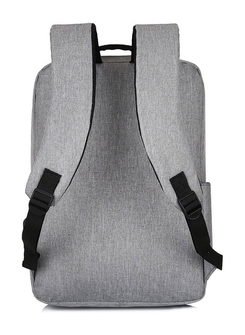 Generic - Lightweight Laptop Backpack for Men – Stylish Travel & School Rucksack in Gray - Image 1