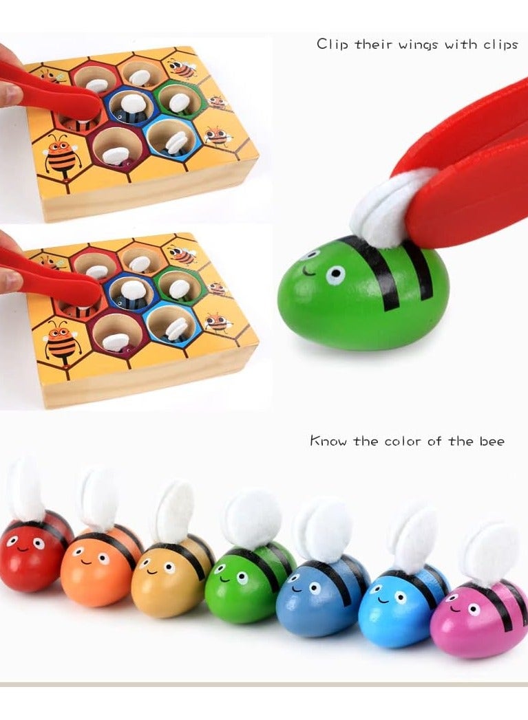 BLOOMING TIME Infant Early Childhood Teaching Beehive Game Children's Toys - Image 3