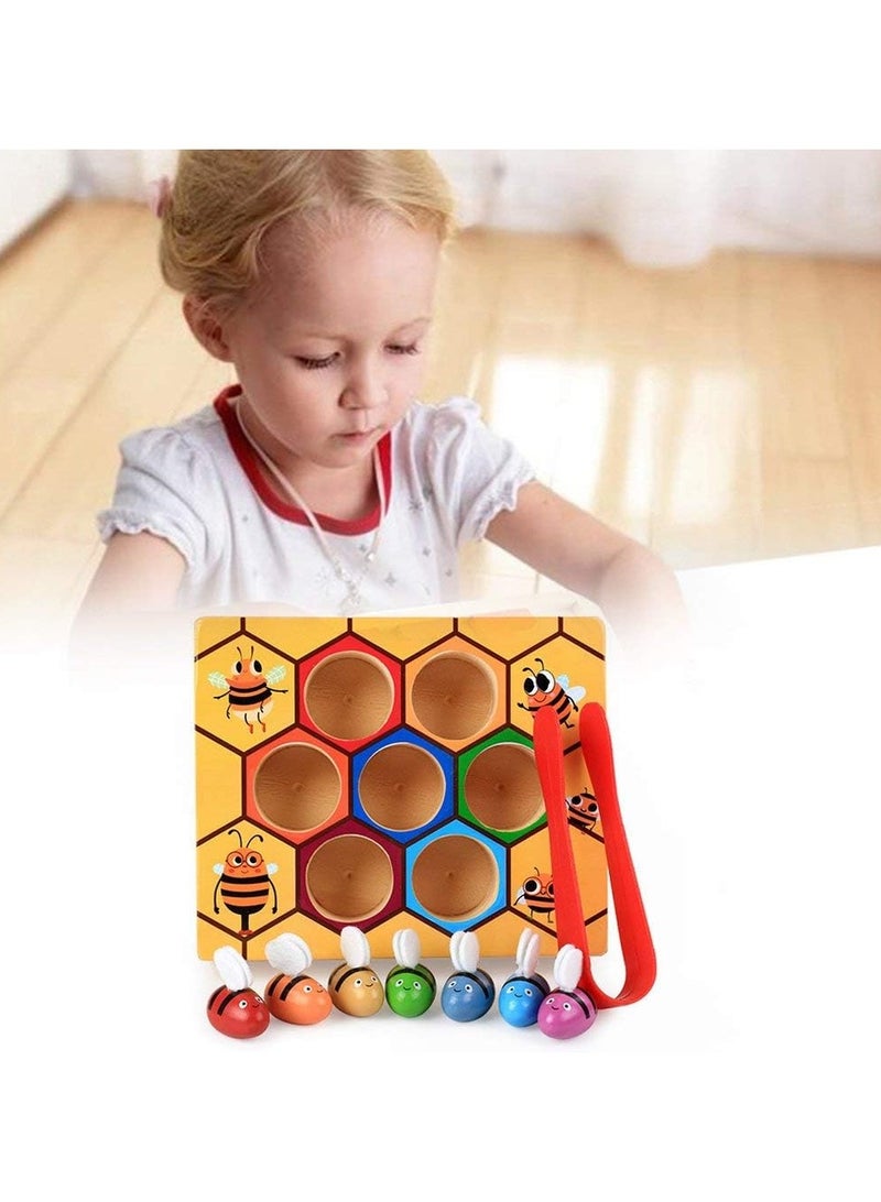 BLOOMING TIME Infant Early Childhood Teaching Beehive Game Children's Toys - Image 4