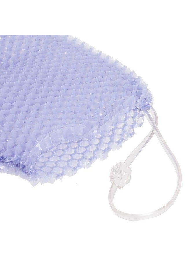 سوبراكور قفاز سبا للحمام ومقشر الجسم وإسفنجة فرك الوجه (أرجواني) - Image 2