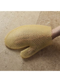 Supracor Spa Bath Mitt Body Exfoliator Face Scrub Sponge (Purple)  - Image 3