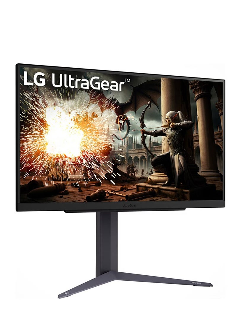 LG 27" Inch UltraGear™ Gaming Monitor (2560 x 1440) IPS Display, QHD, HDMI with Response Time Upto 1ms (GTG), Refrsh Rate 180Hz, NVIDIA® G-SYNC® Compatible & AMD FreeSync™, HDR10 & SRGB 99% - 27GS75Q-B Black - Image 2