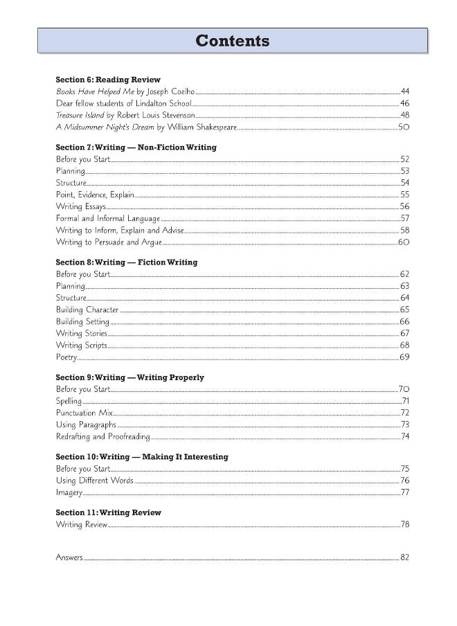 null - KS3 English Year 7 Targeted Workbook (with answers) - Image 1