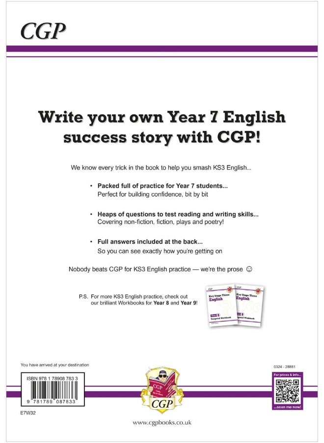 null - KS3 English Year 7 Targeted Workbook (with answers) - Image 1