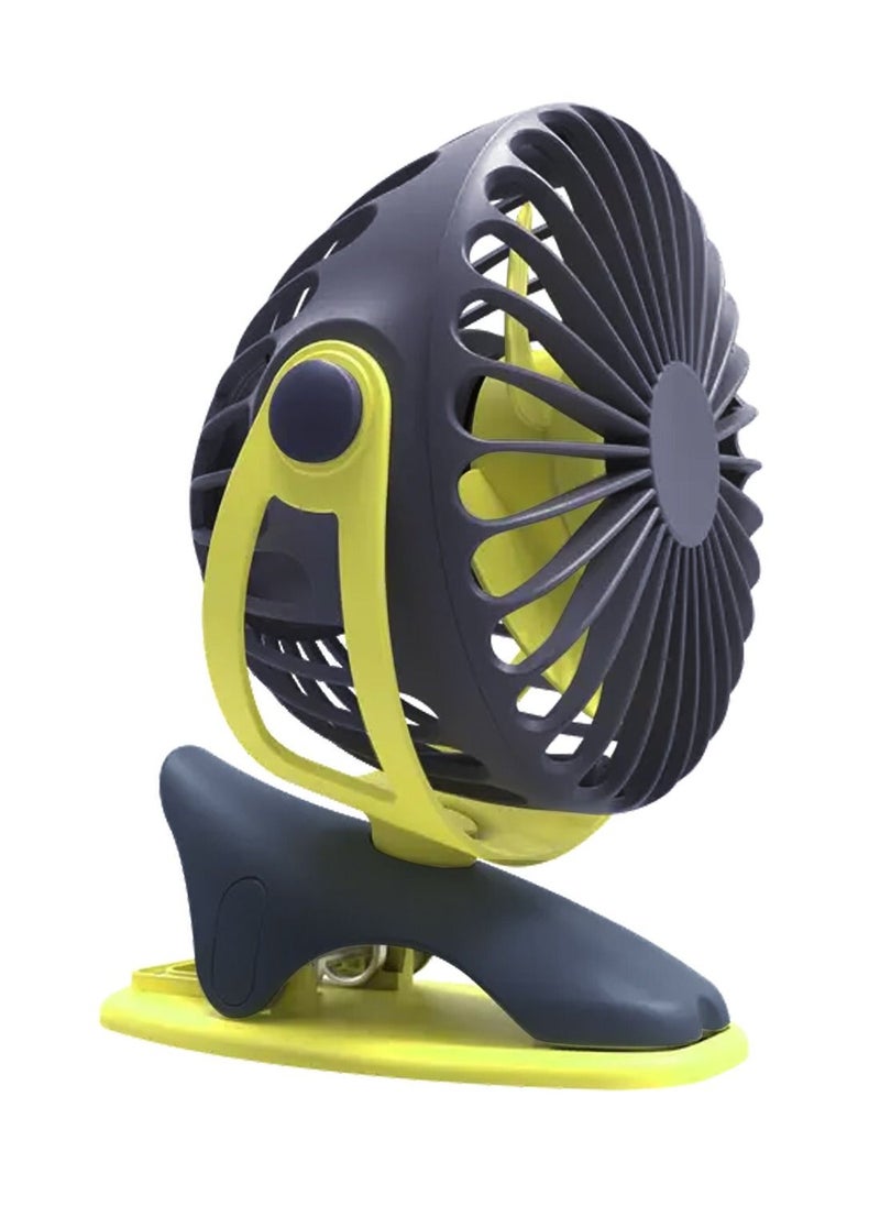 Yoobao Yoobao Portable Rechargeable Fan 6400mah Big Capacity Dormitory Mini Usb Fan Rechargeable Car Battery Fan Mute F04 Grey  - Image 2