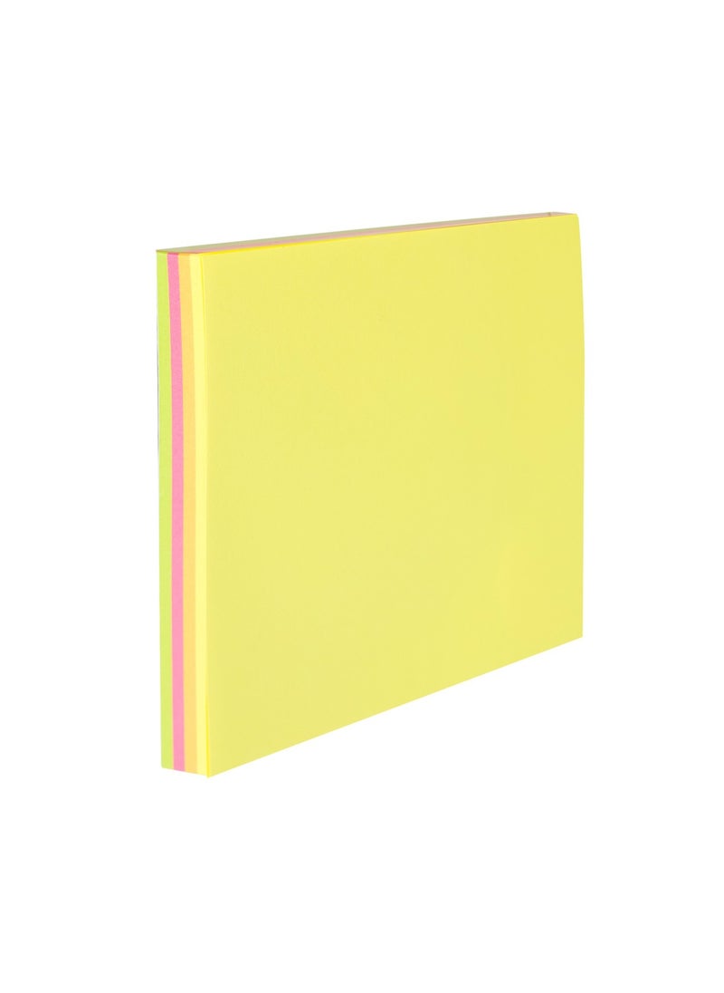 Deli 100-Piece Sticky Notes 3x3 Inch Size Multicolour  - Image 2