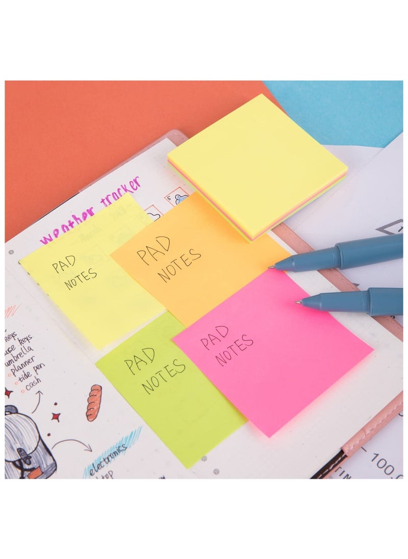 Deli 100-Piece Sticky Notes 3x3 Inch Size Multicolour  - Image 5