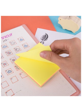100-Piece Sticky Notes 3x3 Inch Size Multicolour - view 4