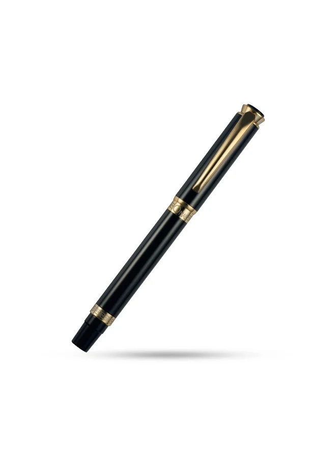 Ancora Omas Century Roller Pen – Gold Edition | 100 Years of Italian Craftsmanship | Luxury Writing Instrument