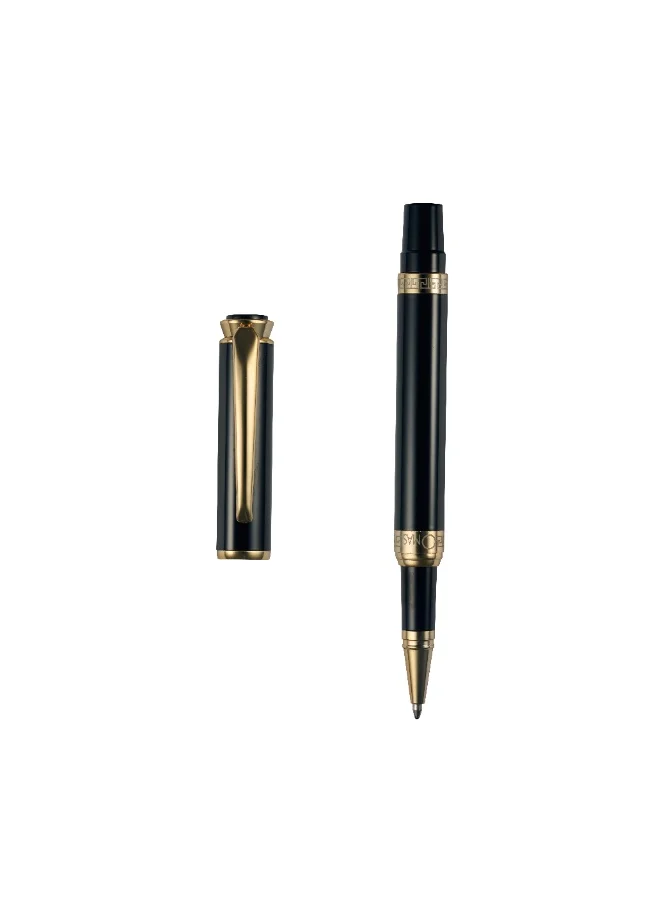 Ancora Omas Century Roller Pen – Gold Edition | 100 Years of Italian Craftsmanship | Luxury Writing Instrument