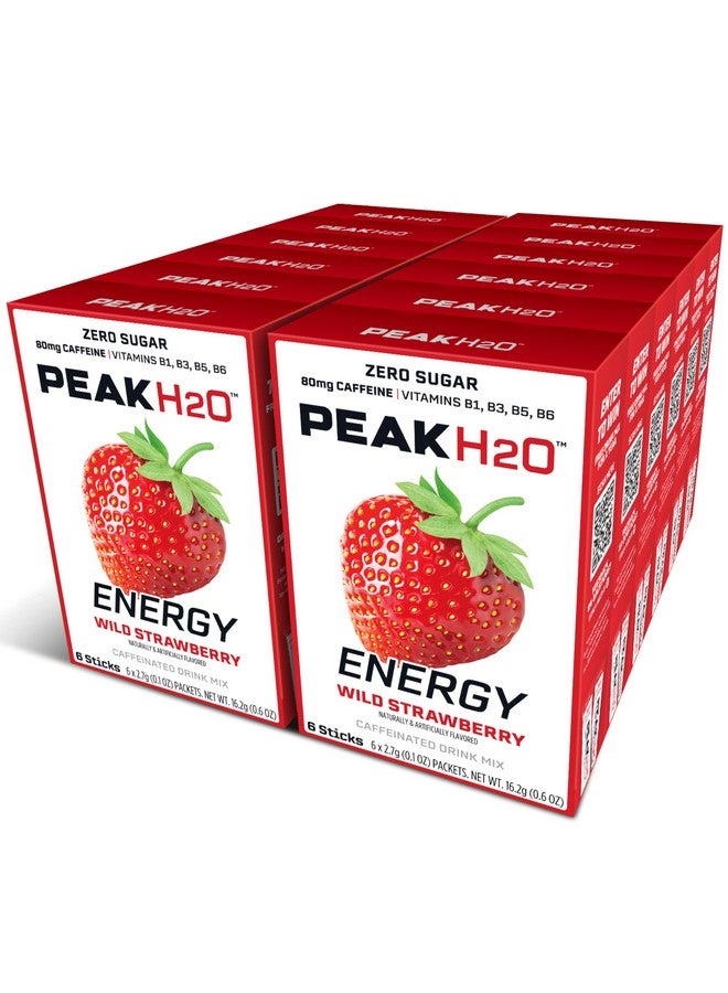 Health & Household Juicy Mixes Peakh20 Electrolytes Powder Hydration Packets | Strawberry | Sugar Free Water Flavor Packets For Workout Recovery, 72 Pack  - Image 1