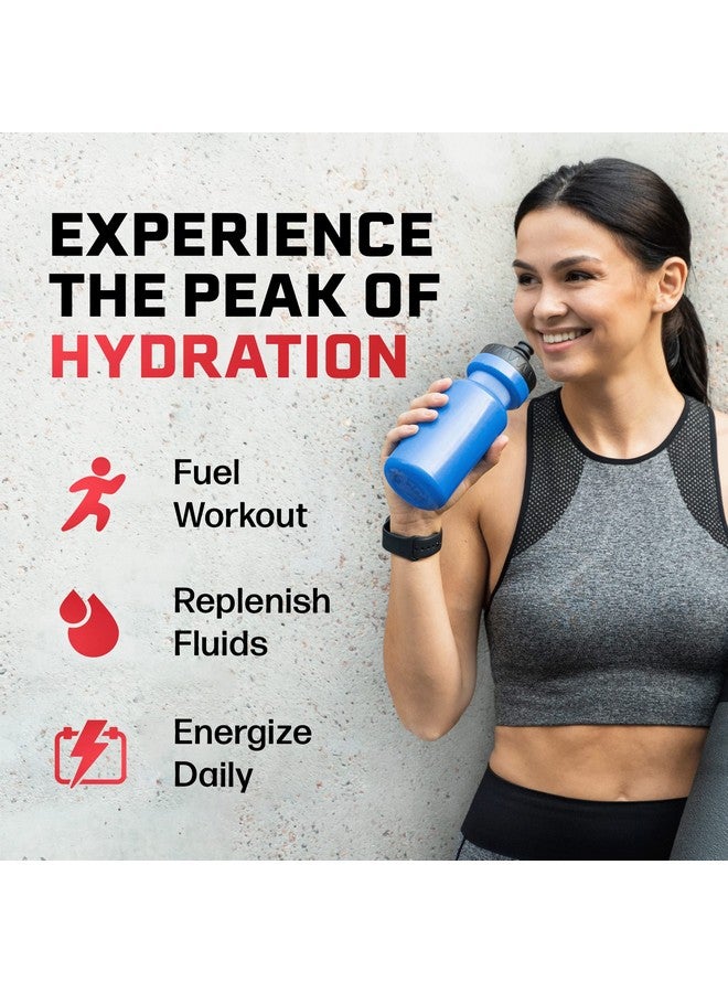 Health & Household Juicy Mixes Peakh20 Electrolytes Powder Hydration Packets | Strawberry | Sugar Free Water Flavor Packets For Workout Recovery, 72 Pack  - Image 2