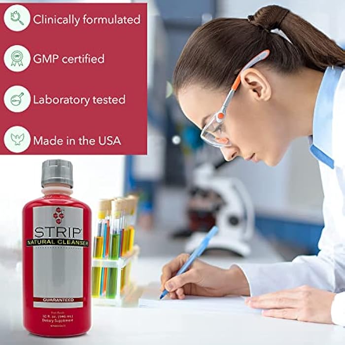 Wellgenix Strip NC Herbal Cleanse Detox Drink, Fast-Acting Body Detox, 32 Fl Oz, Premium Detoxifier for Quick Flush Toxin Removal, Extreme Cleanse Detox, Fruit Punch Flavor Liquid Formula (Pack of 2) - Image 5