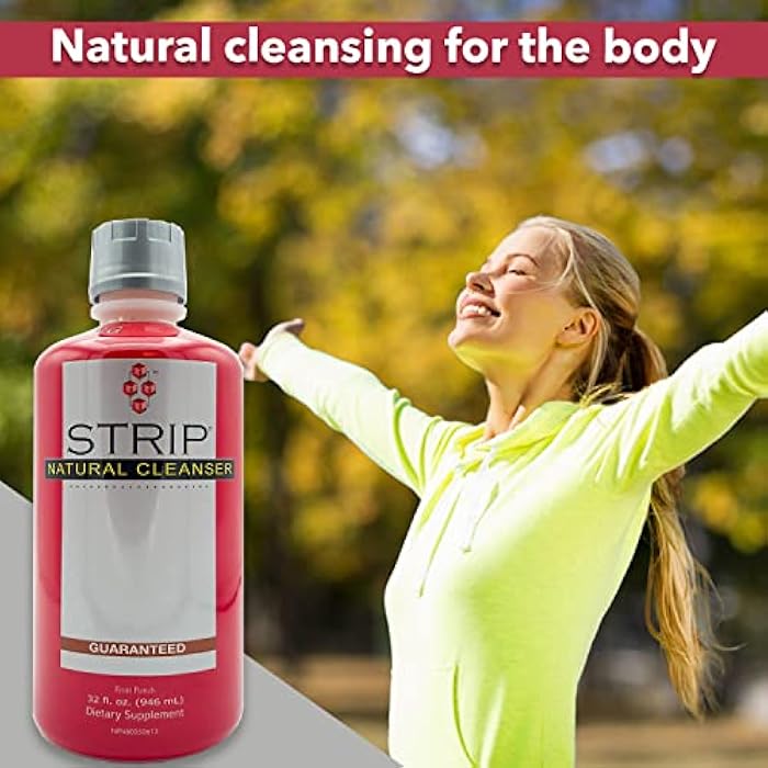 Wellgenix Strip NC Herbal Cleanse Detox Drink, Fast-Acting Body Detox, 32 Fl Oz, Premium Detoxifier for Quick Flush Toxin Removal, Extreme Cleanse Detox, Fruit Punch Flavor Liquid Formula (Pack of 2) - Image 2