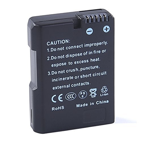 DSTE Replacement for EN-EL14 Li-ion Battery Compatible Nikon D5100 D5200 D5300 D5500 D5600 DF P7000 P7100 P7200 P7700 P7800 D3400 D3500 Digital Camera as EN-EL14A - Image 3